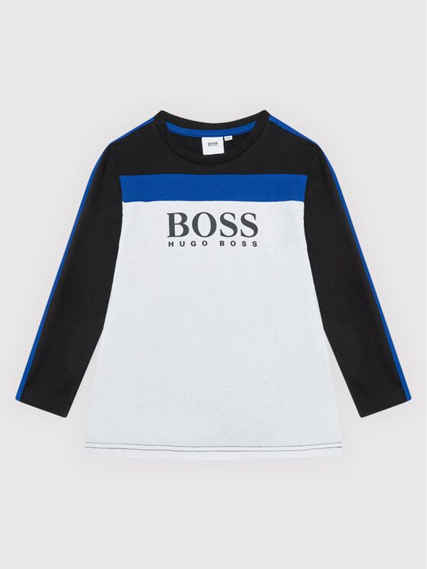 Boss Boss Блуза J25L66 D Бял Regular Fit