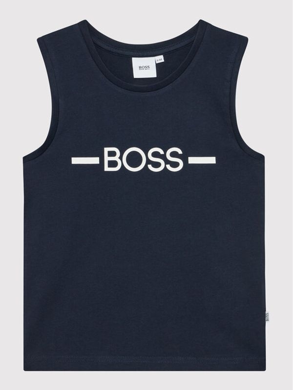 Boss Boss Блуза J25N28 S Тъмносин Regular Fit