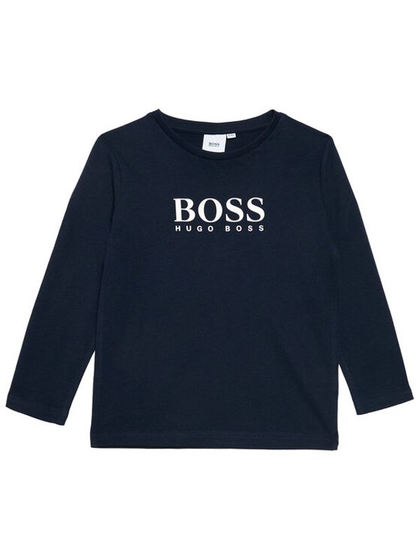 Boss Boss Блуза J25P21 D Тъмносин Regular Fit