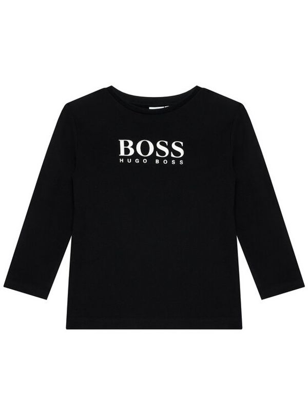 Boss Boss Блуза J25P21 S Черен Regular Fit