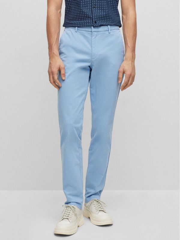 Boss Boss Чино панталони 50487966 Син Slim Fit