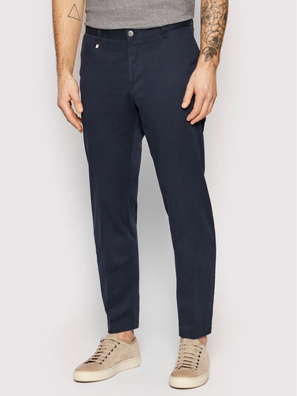 Boss Boss Чино панталони C-Genius 50468850 Тъмносин Slim Fit
