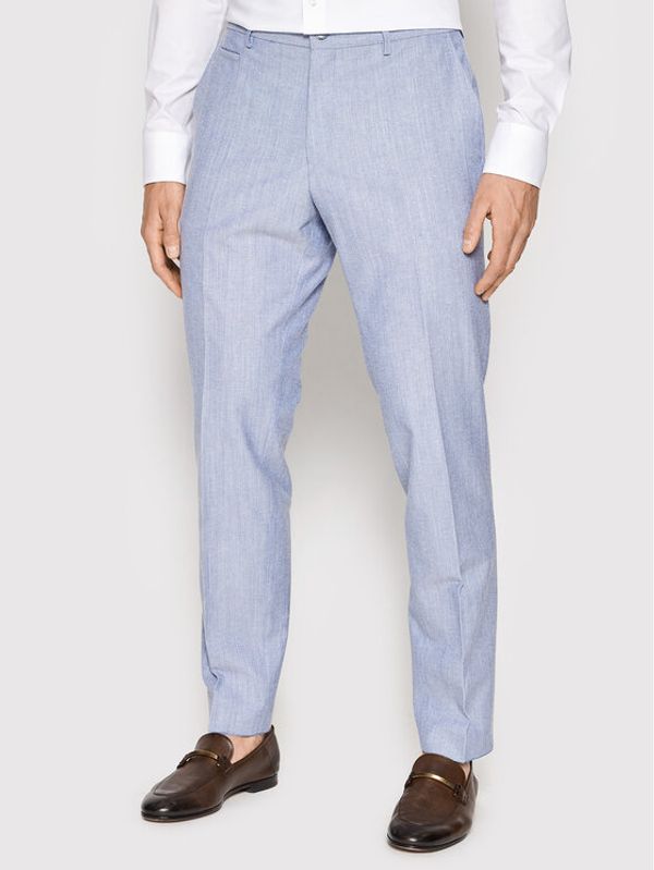 Boss Boss Чино панталони H-Genius/222 50468297 Син Slim Fit