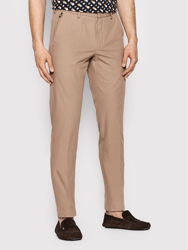 Boss Boss Чино панталони Kaito1_T 50468249 Кафяв Slim Fit