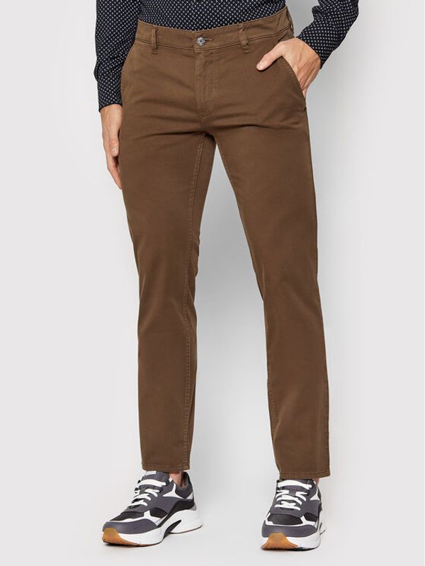 Boss Boss Чино панталони Schino 50379152 Кафяв Slim Fit