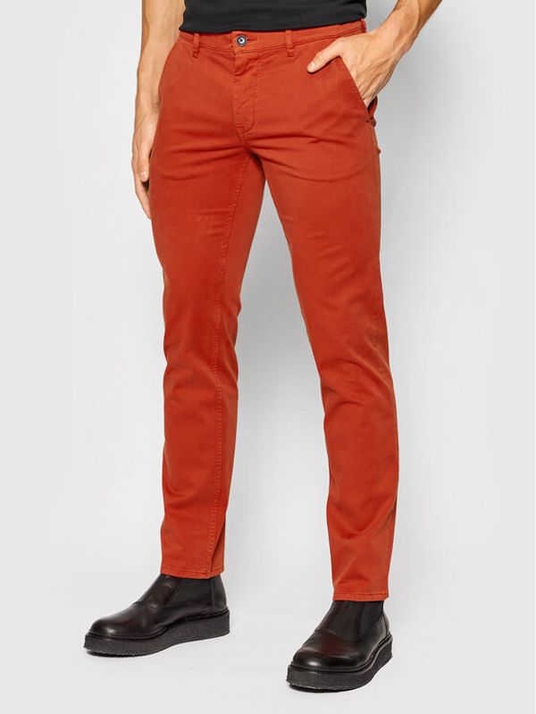 Boss Boss Чино панталони Schino 50379152 Оранжев Slim Fit