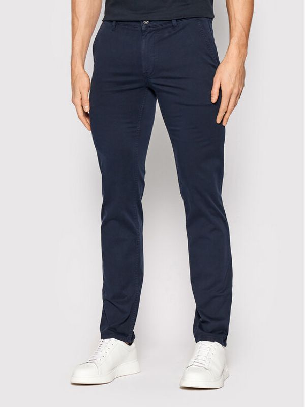 Boss Boss Чино панталони Schino D 50470813 Тъмносин Slim Fit