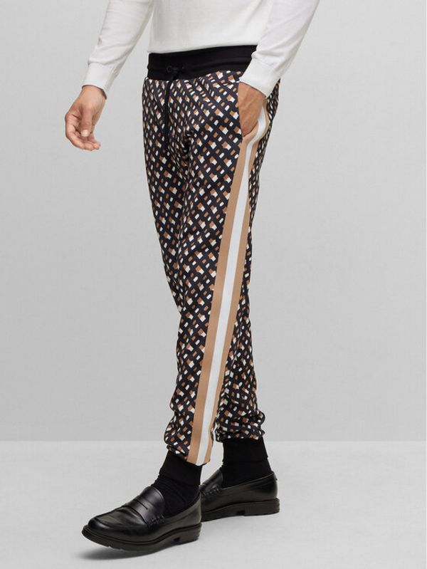 Boss Boss Долнище анцуг 50486273 Черен Regular Fit