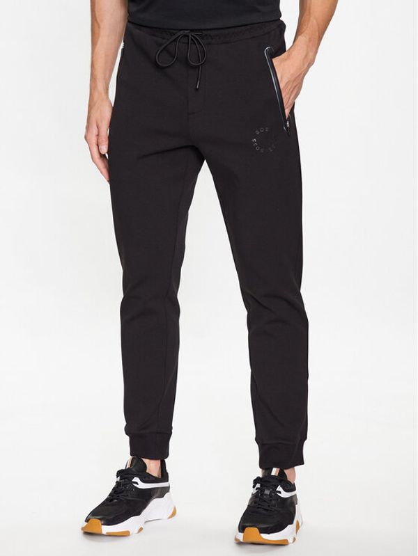 Boss Boss Долнище анцуг 50487939 Черен Regular Fit