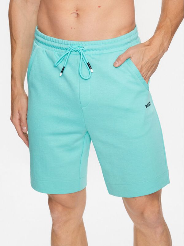 Boss Boss Долнище анцуг 50497184 Зелен Regular Fit