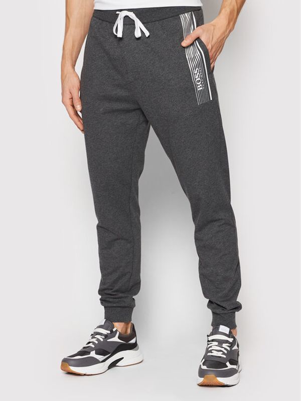 Boss Boss Долнище анцуг Authentic 50464911 Сив Regular Fit