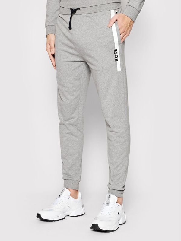 Boss Boss Долнище анцуг Authentic 50465768 Сив Regular Fit