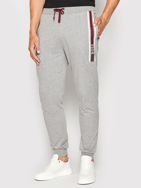 Boss Boss Долнище анцуг Authentic 50473063 Сив Regular Fit