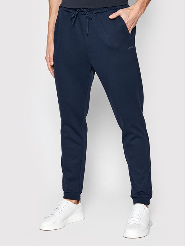 Boss Boss Долнище анцуг Hadiko Curved 50469098 Тъмносин Regular Fit