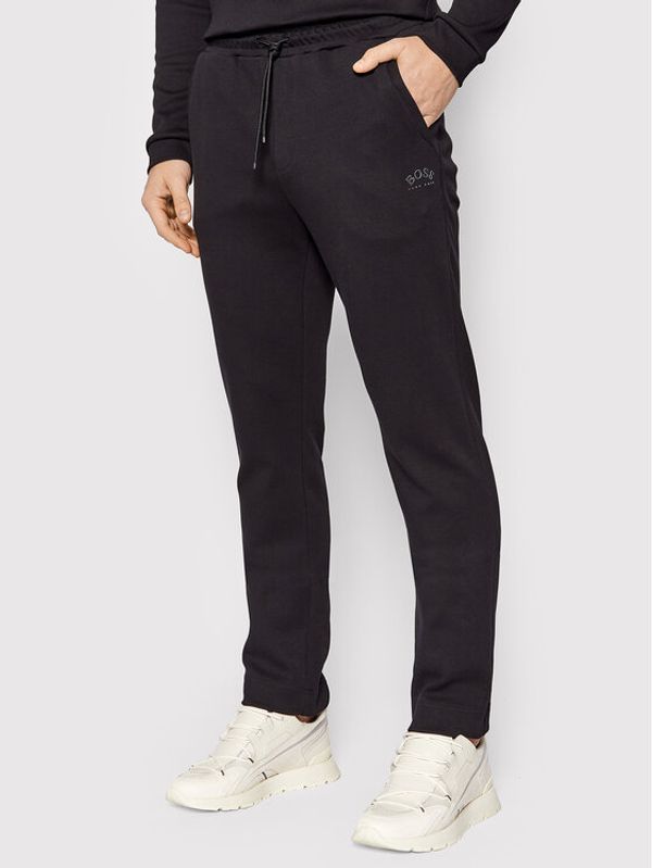 Boss Boss Долнище анцуг Hadim 50455084 Черен Regular Fit