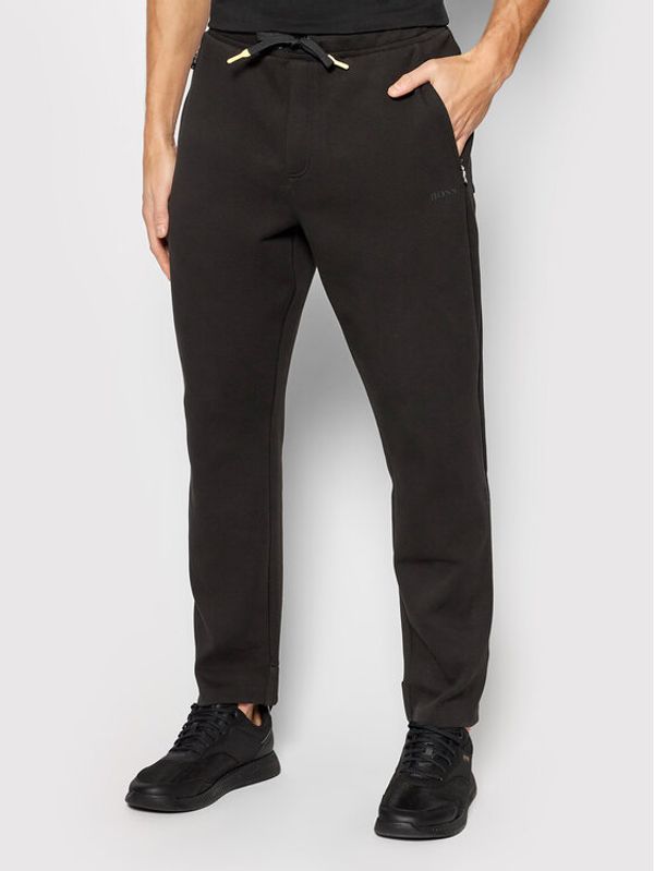 Boss Boss Долнище анцуг Hique 50462035 Черен Regular Fit