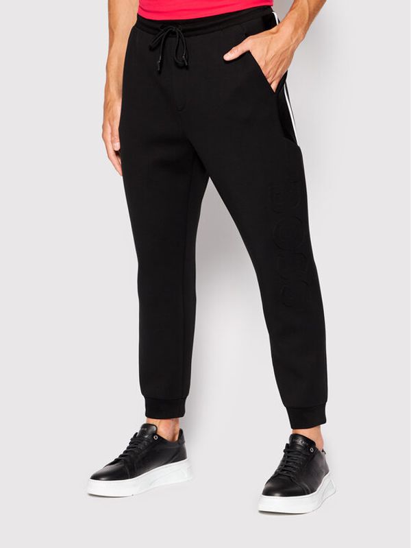 Boss Boss Долнище анцуг Hover 50471761 Черен Regular Fit