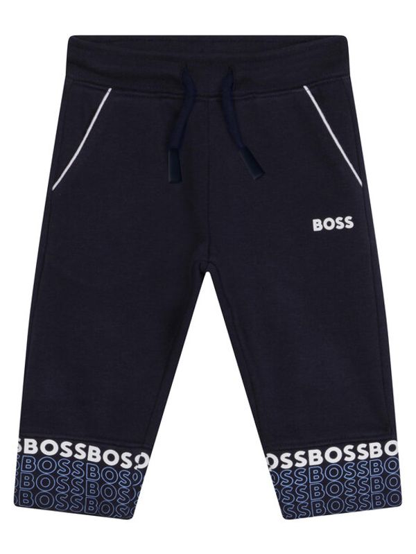 Boss Boss Долнище анцуг J04462 S Тъмносин Regular Fit