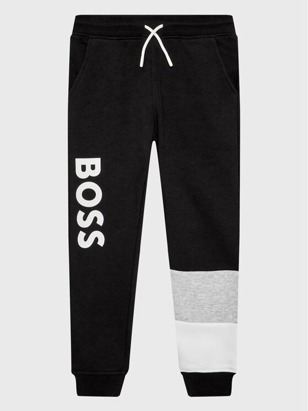 Boss Boss Долнище анцуг J24828 S Черен Regular Fit