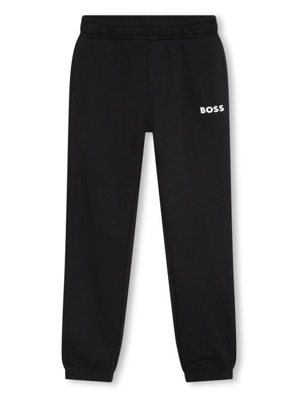 Boss Boss Долнище анцуг J24829 D Черен Regular Fit