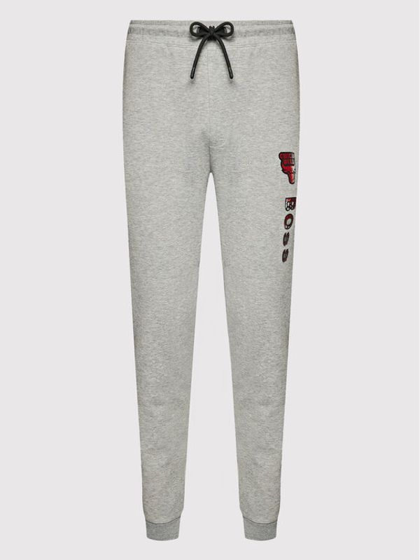 Boss Boss Долнище анцуг NBA Slamdunk2_2 50461960 Сив Regular Fit