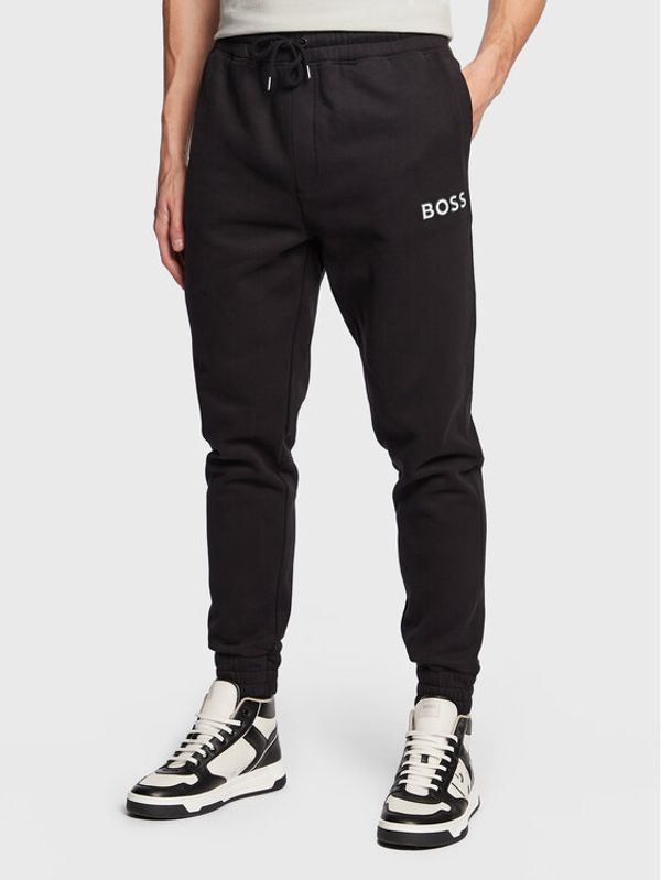 Boss Boss Долнище анцуг Selogox 50483699 Черен Regular Fit