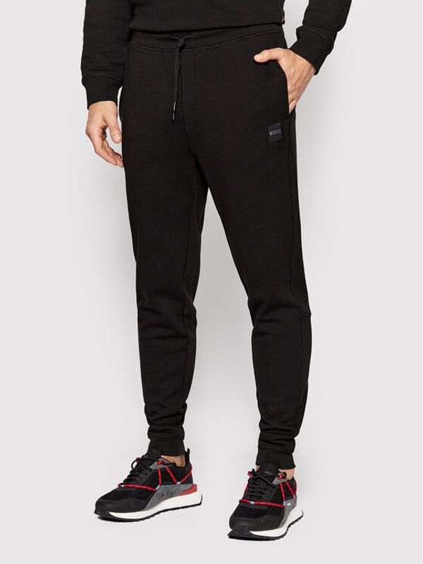 Boss Boss Долнище анцуг Sestart 50468448 Черен Regular Fit