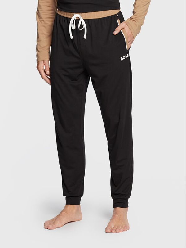 Boss Boss Долнище на пижама Balance 50479282 Черен Regular Fit