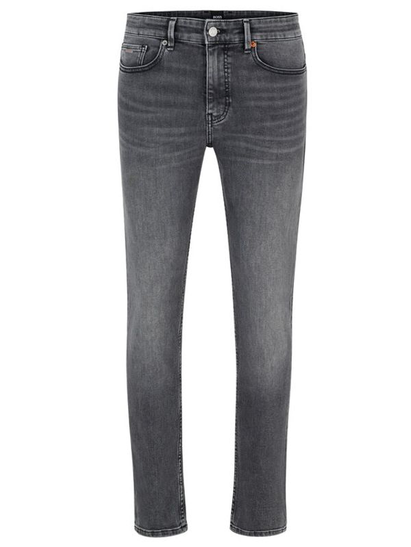 Boss Boss Дънки 50488431 Сив Slim Fit