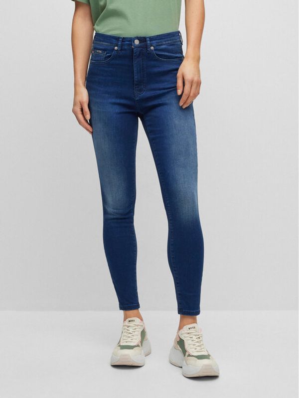 Boss Boss Дънки 50489831 Тъмносин Slim Fit