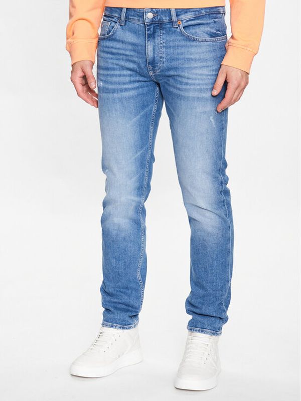 Boss Boss Дънки 50489999 Зелен Slim Fit