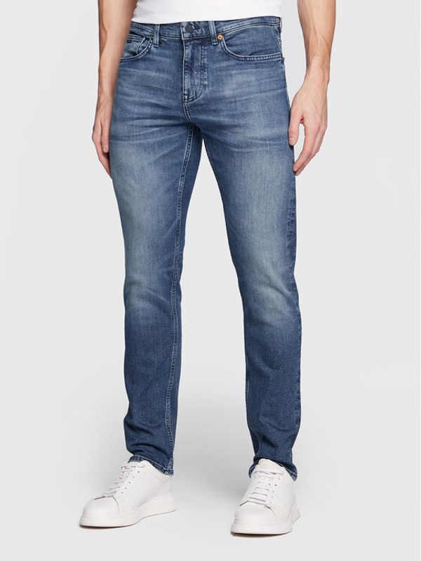 Boss Boss Дънки Delaware 50480228 Син Slim Fit