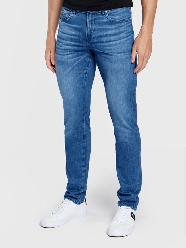 Boss Boss Дънки Delaware3-1 50473015 Син Slim Fit