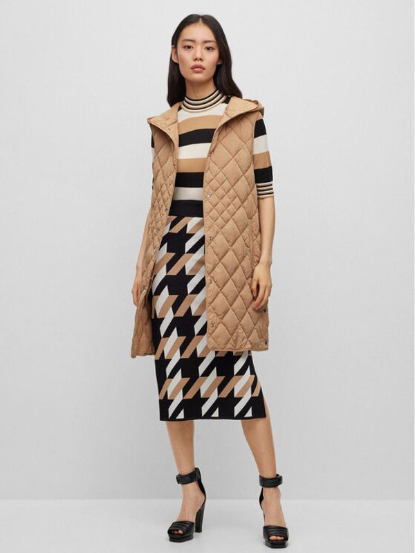 Boss Boss Елек 50494536 Бежов Regular Fit