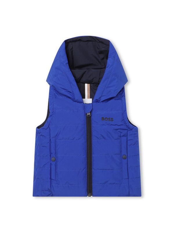 Boss Boss Елек J06264 S Син Regular Fit