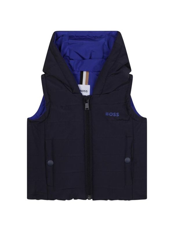 Boss Boss Елек J06264 S Тъмносин Regular Fit