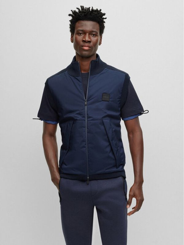 Boss Boss Елек P-Orbito 50495389 Син Regular Fit