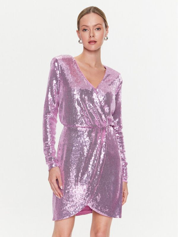 Boss Boss Ежедневна рокля 50484637 Розов Slim Fit