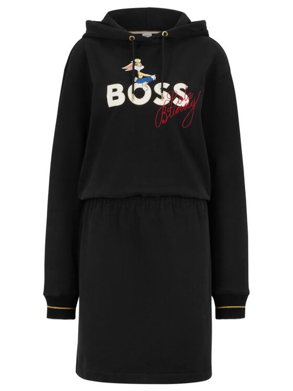 Boss Boss Ежедневна рокля 50484942 Черен Oversize