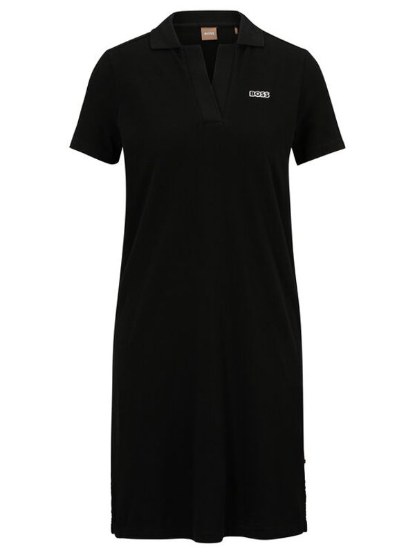 Boss Boss Ежедневна рокля 50489640 Черен Regular Fit