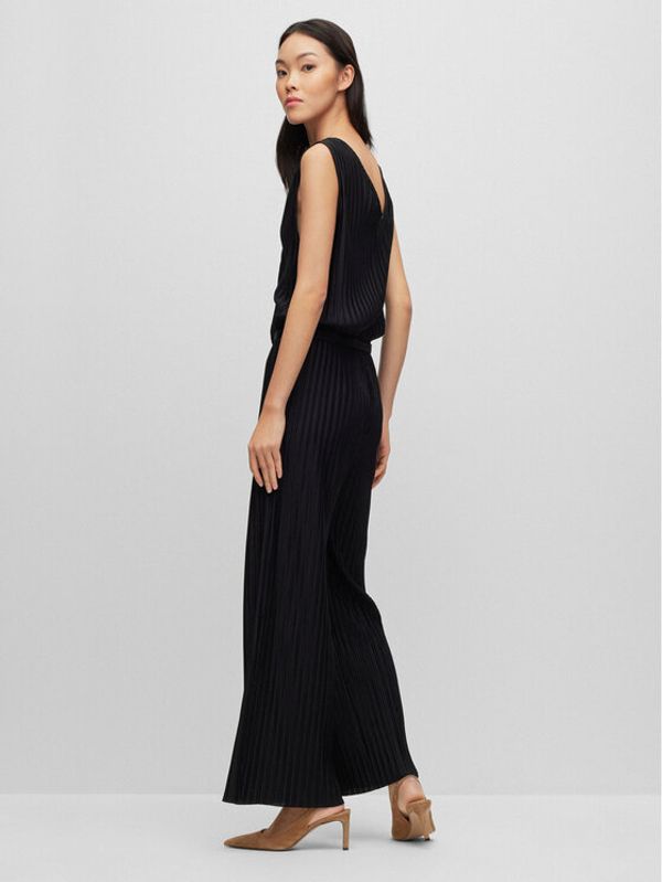 Boss Boss Ежедневна рокля 50489809 Черен Regular Fit