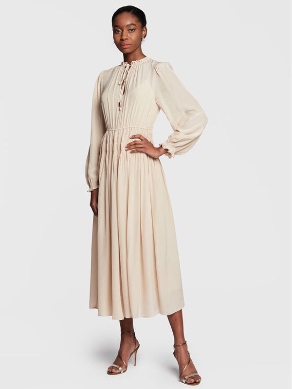 Boss Boss Ежедневна рокля Dasota 50488670 Бежов Regular Fit