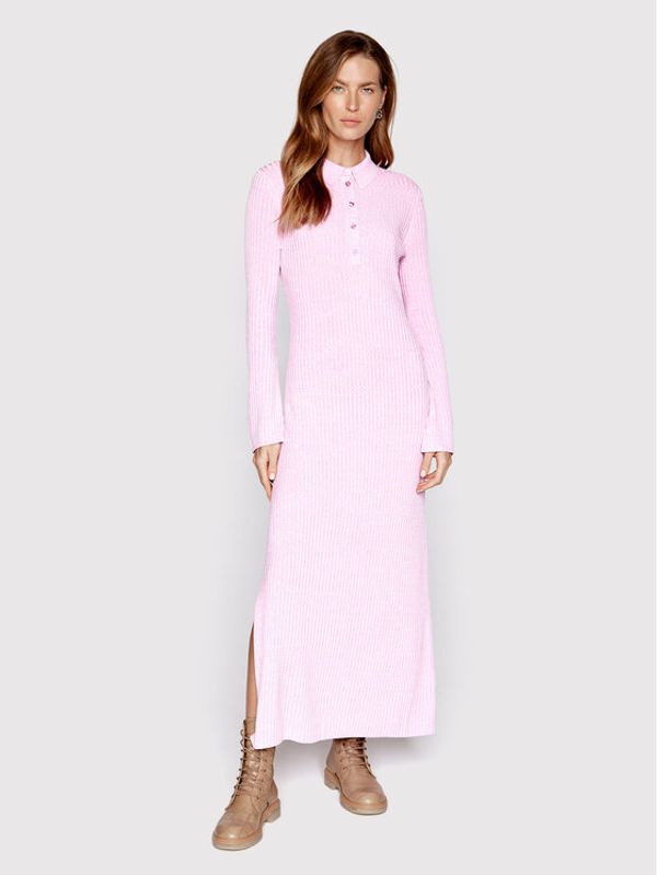 Boss Boss Ежедневна рокля Floriene 50474032 Розов Slim Fit