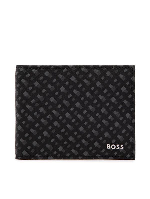Boss Boss Голям мъжки портфейл Byron 50475581 Черен
