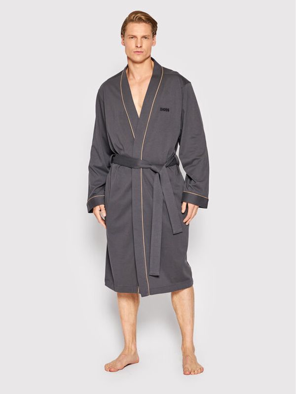 Boss Boss Халат Kimono Bm 50474105 Сив