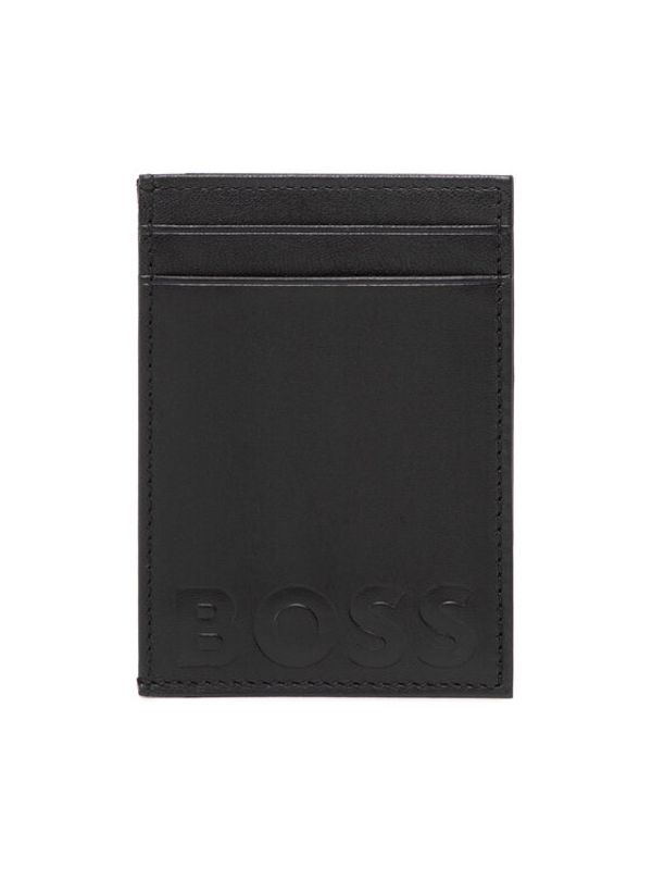 Boss Boss Калъф за кредитни карти Big Bb 50475427 Черен