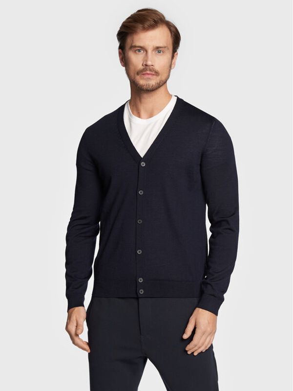 Boss Boss Кардиган Mardon-L 50476356 Тъмносин Slim Fit