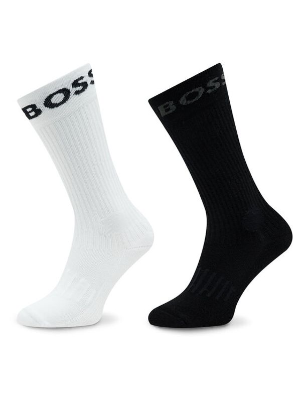 Boss Boss Комплект 2 чифта дълги чорапи мъжки 50467707 Цветен