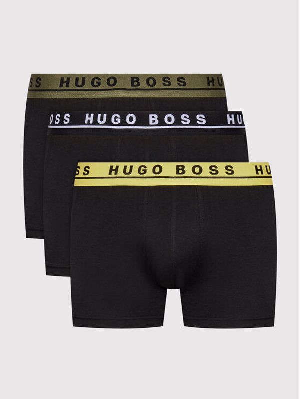 Boss Boss Комплект 3 чифта боксерки 50458488 Черен