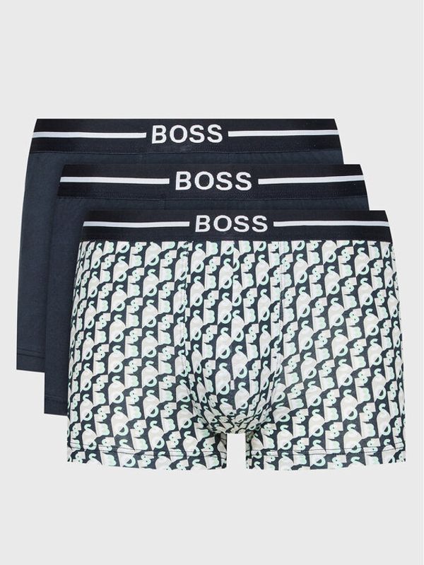 Boss Boss Комплект 3 чифта боксерки Design 50475163 Цветен